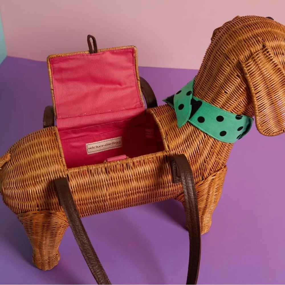 Wicker Darling Andouille the Sausage Dog